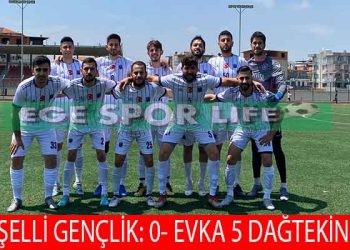 EVKA 5 DAĞTEKİN, GOL OLDU YAĞDI
