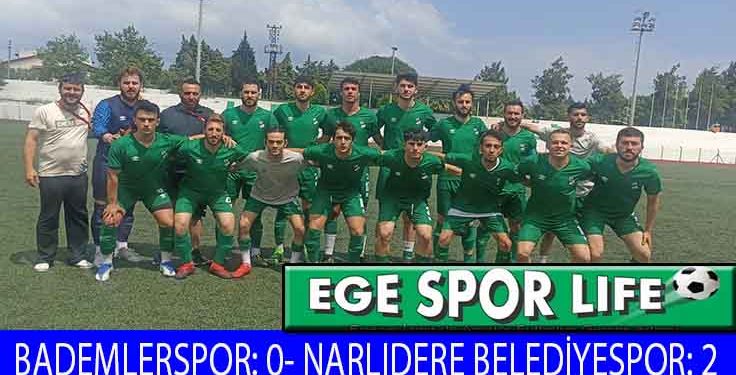 NARLIDERE, BADEMLER DEPLASMANINDAN 3 PUANLA DÖNDÜ