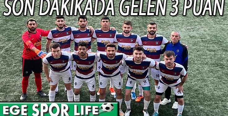 ÇAMDİBİ GENÇLERBİRLİĞİ, UZATMALARDA GÜLDÜ