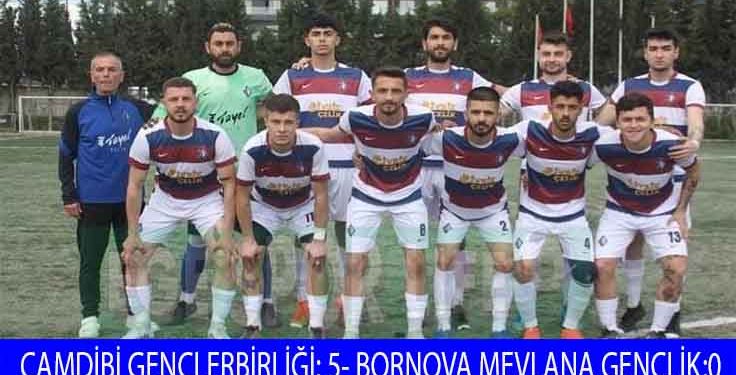 ÇAMDİBİ GENÇLERBİRLİĞİ, ERTUĞRUL GÖKALP İLE FARKA GİTTİ