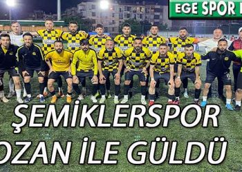 ŞEMİKLERSPOR, DEDEBAŞI ENGELİNİ AŞMASINI BİLDİ