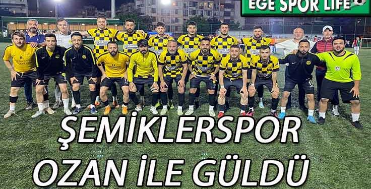 ŞEMİKLERSPOR, DEDEBAŞI ENGELİNİ AŞMASINI BİLDİ