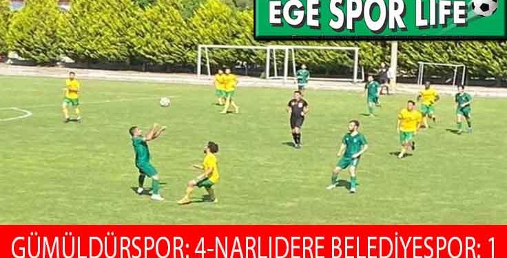 GÜMÜLDÜRSPOR ŞAMPİYONLUĞA BİR ADIM DAHA YAKLAŞTI
