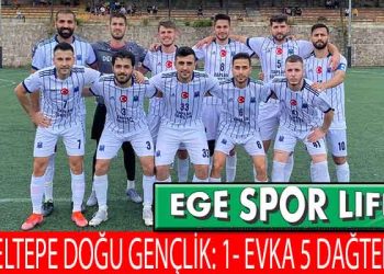 EVKA 5 DAĞTEKİN, ZORLU MAÇTAN 3 PUANLA AYRILDI