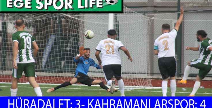 GOLLÜ MAÇTA SEVİNEN TARAF KAHRAMANLARSPOR OLDU