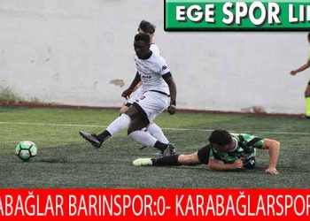 KARABAĞLARSPOR, DIOUF İLE FARKA GİTTİ