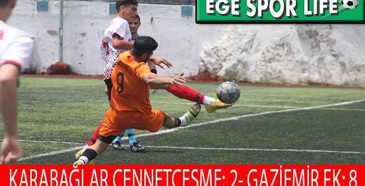 GAZİEMİR FK, DEPLASMANDA 3 PUANI 8 GOLLE ALDI