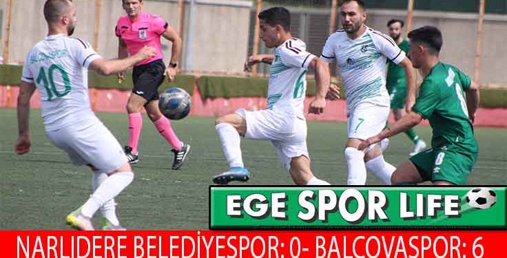 BALÇOVASPOR, NARLIDERE’Yİ RAHAT GEÇTİ