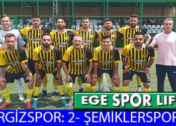 ŞEMİKLERSPOR, NERGİZ ENGELİNİ DE AŞMASINI BİLDİ