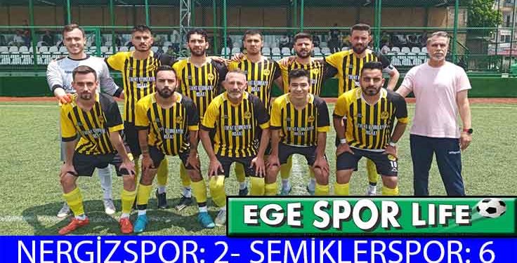 ŞEMİKLERSPOR, NERGİZ ENGELİNİ DE AŞMASINI BİLDİ