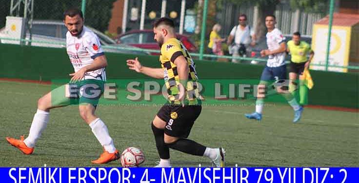 ŞEMİKLERSPOR, MAVİŞEHİR’DEN İSTEDİĞİNİ ALDI
