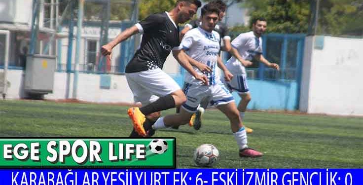 KARABAĞLAR YEŞİLYURT FK, YARIŞI BIRAKMIYOR