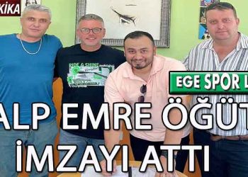 KINIK BELEDİYESPOR, ALP EMRE ÖĞÜT’E EMANET