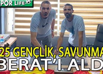 BERAT YAKUP ATAK, 1925 GENÇLİK’E İMZAYI ATTI
