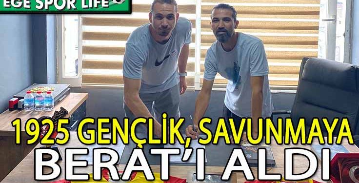 BERAT YAKUP ATAK, 1925 GENÇLİK’E İMZAYI ATTI