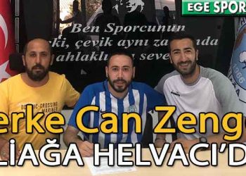 ALİAĞA HELVACI’DA ZENGER İMZAYI ATTI