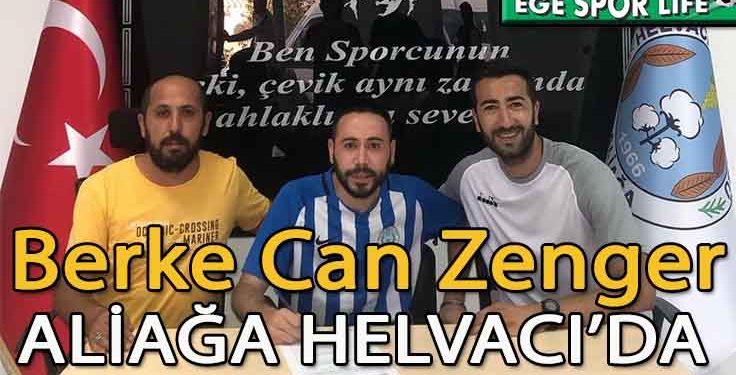 ALİAĞA HELVACI’DA ZENGER İMZAYI ATTI