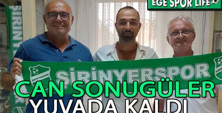 ŞİRİNYERSPOR’DA İLK İMZA CAN SONUGÜLER’DEN GELDİ