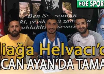 ALİAĞA HELVACI, ERCAN’I RENKLERİNE BAĞLADI