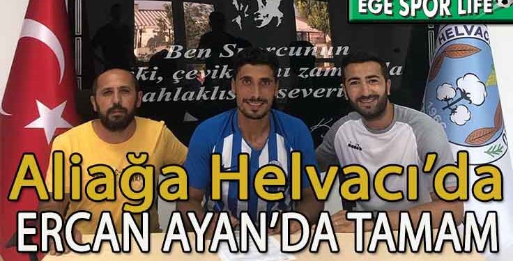 ALİAĞA HELVACI, ERCAN’I RENKLERİNE BAĞLADI
