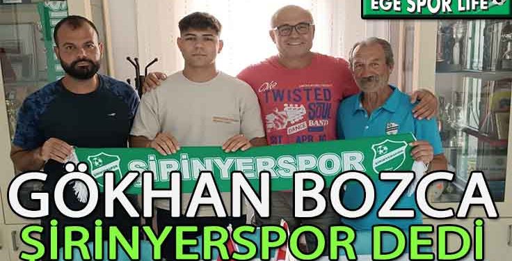ŞİRİNYERSPOR’DA GENÇ GOLCÜ İMZAYI ATTI