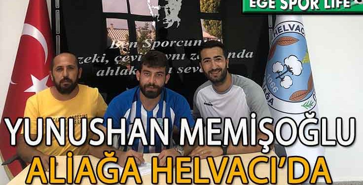 ALİAĞA HELVACI’DA MEMİŞOĞLU, İMZAYI ATTI
