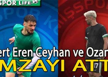 ÖDEMİŞSPOR, MERT VE OZAN’I RENKLERİNE BAĞLADI