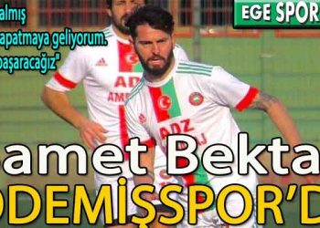 ÖDEMİŞSPOR, ORTA SAHAYI SAMET İLE GÜÇLENDİRDİ