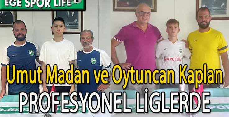 ŞİRİNYERSPOR’DA 2 OYUNCU PROFESYONEL LİGE İMZAYI ATTI