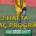 7-8 EKİM 2023, SÜPER AMATÖR LİG 2.HAFTA MAÇ PROGRAMI