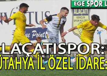 LİDER ALAÇATISPOR’DAN GOL ŞOV