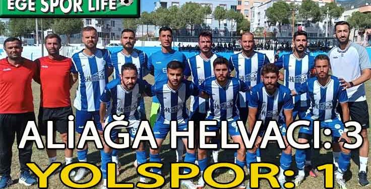 ALİAĞA HELVACI HAFTAYI LİDER TAMAMLADI