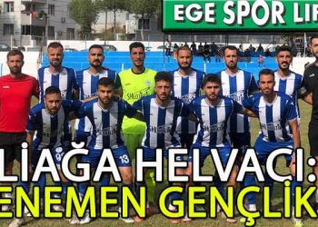 LİDER ALİAĞA HELVACI, ZORLU RAKİBİNDEN 3 PUAN ALMAYI BAŞARDI