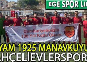 ARYAM 1925 MANAVKUYU EMİN ADIMLARLE İLERLİYOR