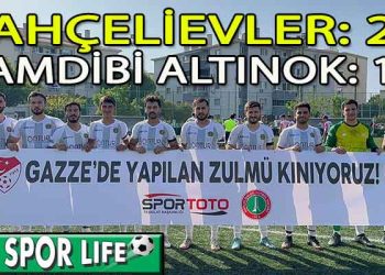 BAHÇELİEVLER’DEN ANLAMLI PANKART
