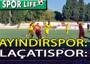 ALAÇATISPOR, BAYINDIR’DAN LİDER DÖNDÜ