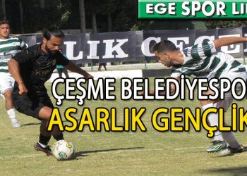 ÇEŞME BELEDİYESPOR, TEK GOLLE 3 PUANIN SAHİBİ OLDU