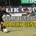 ÇEŞME BELEDİYESPOR, TEK GOLLE 3 PUANIN SAHİBİ OLDU