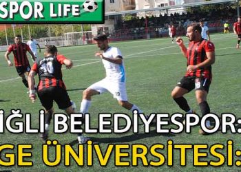 ÇİĞLİ BELEDİYESPOR’A EGE ÜNİVERSİTESİ ŞOKU