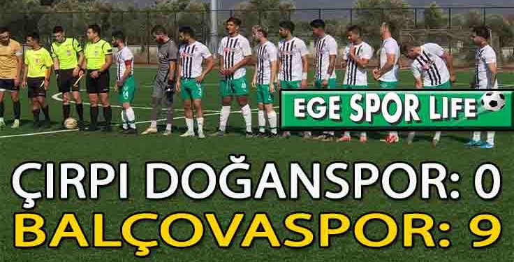 BALÇOVASPOR’DAN FARKLI SKOR