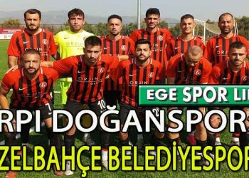GÜZELBAHÇE BELEDİYESPOR, İLK GALİBİYETİNİ FARKLI KAZANDI
