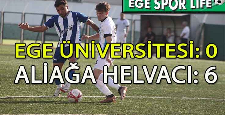 ALİAĞA HELVACI LİDERLİĞİ BIRAKMADI