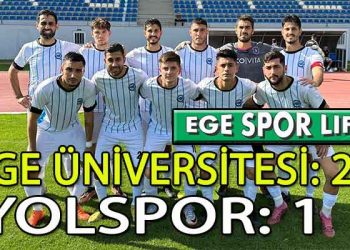 EGE ÜNİVERSİTESİ, 3 PUANI 2 GOLLE ALDI
