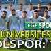 EGE ÜNİVERSİTESİ, 3 PUANI 2 GOLLE ALDI