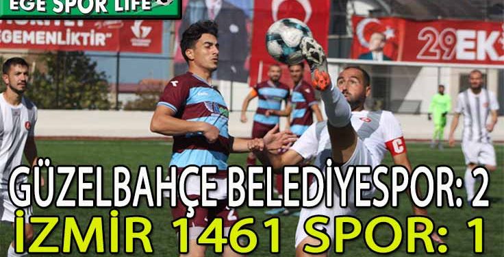 GÜZELBAHÇE, 10 KİŞİ KALDIĞI MAÇI KAZANMASINI BİLDİ