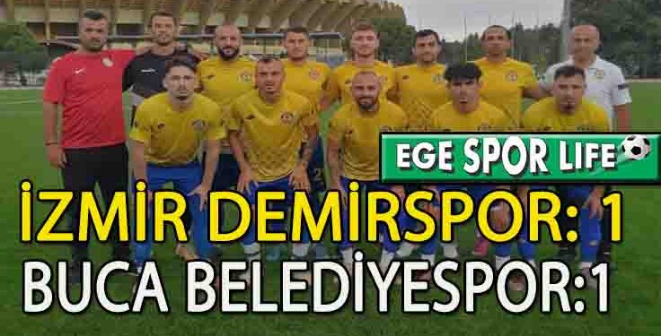 BUCA BELEDİYESPOR, 1 PUANA RAZI OLDU
