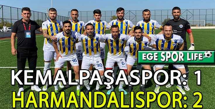 LİDER HARMANDALISPOR, KEMALPAŞA’DAN İSTEDİĞİ 3 PUANI ALDI