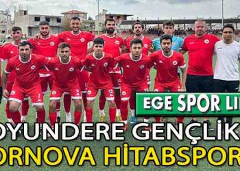 BORNOVA HİTABSPOR, TEK GOLLE 3 PUANI KAPTI