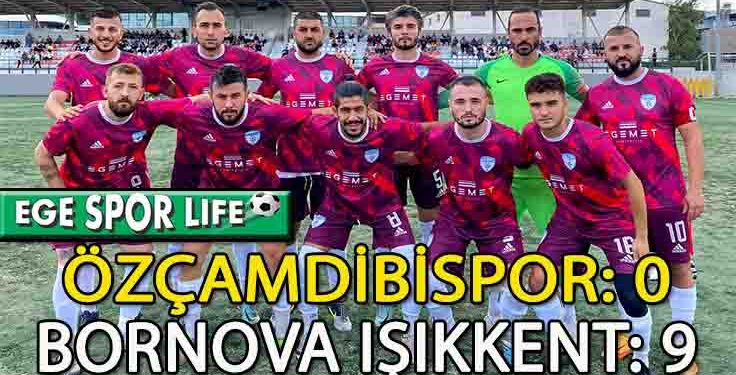 BORNOVA IŞIKKENTSPOR’DAN FARKLI SKOR