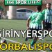 TORBALISPOR, ŞİRİNYER DEPLASMANINDA LİDERLİĞİNİ KORUDU
